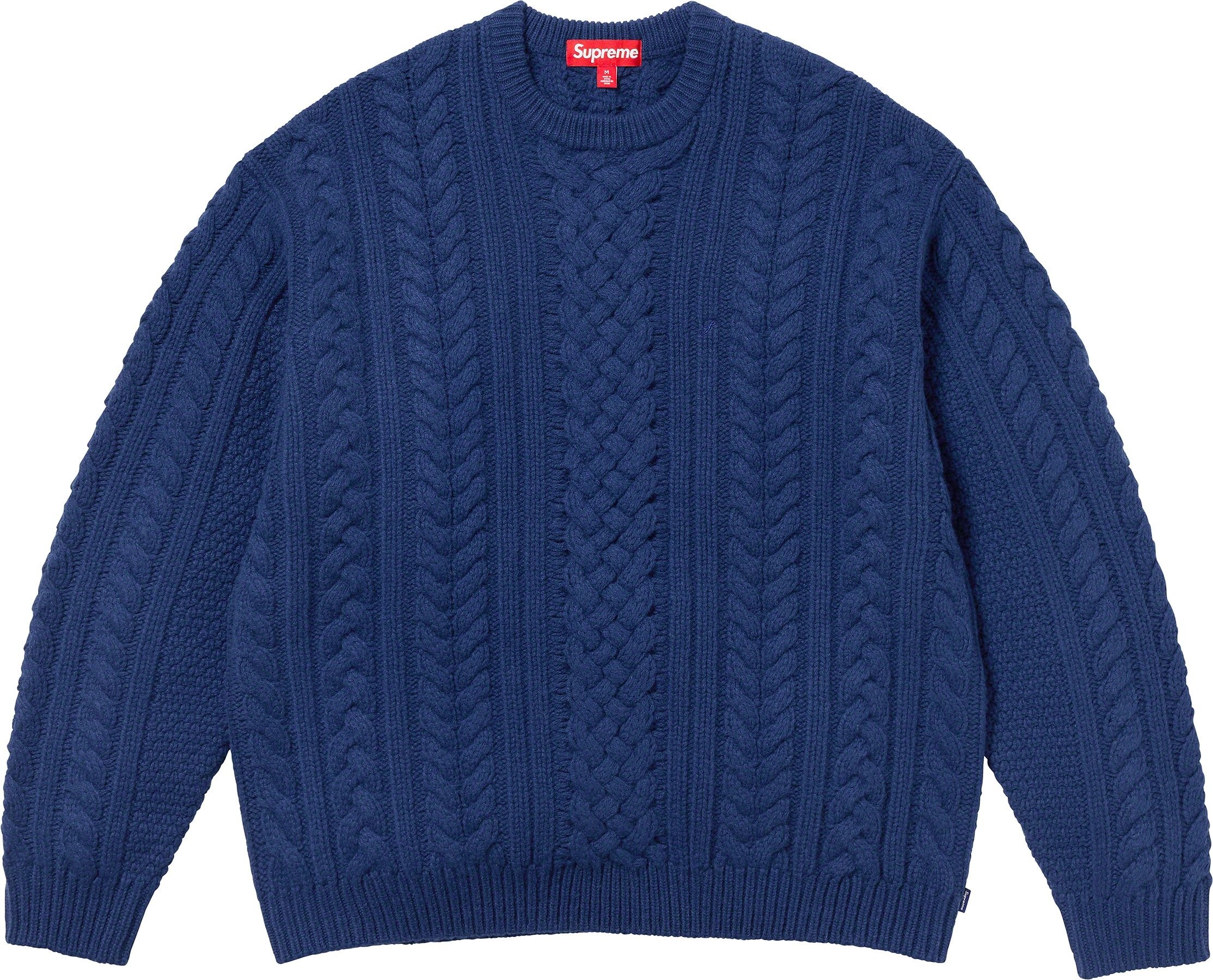 Appliqué Cable Knit Sweater view 12